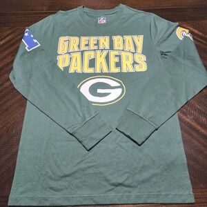 Green Bay Packers Mens Shirt Small Green NFL Football Graphic Tee Short Sleeve